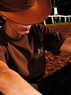 Cowboy Tee Brown