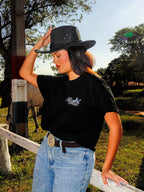 Cowboy Tee Black