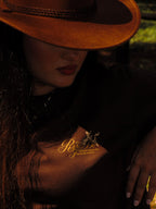 Cowboy Tee Brown