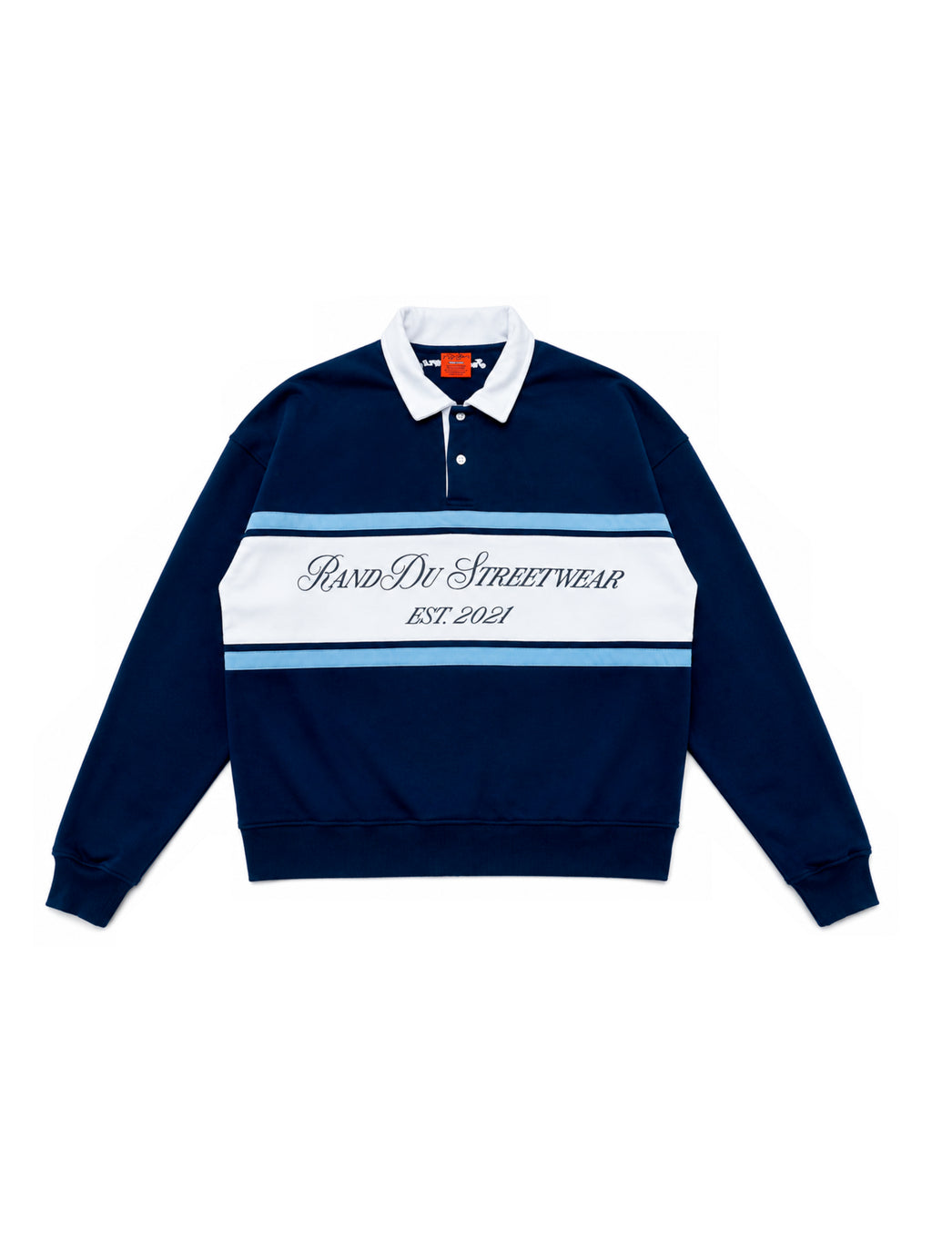 Big-Stripe Sweater Navy