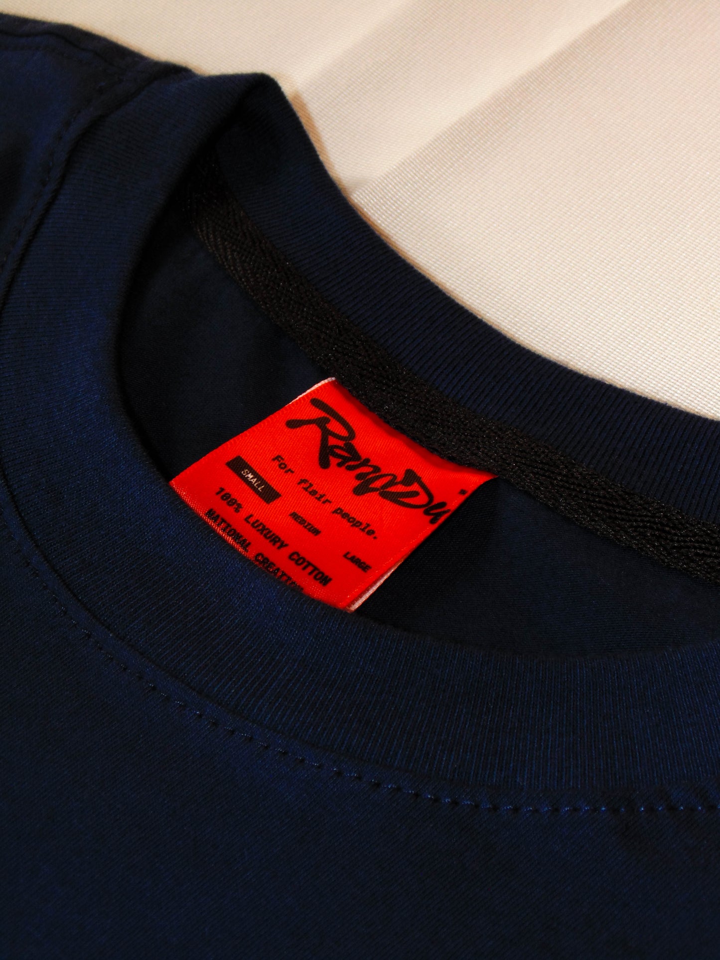 HEARTS NAVY TEE