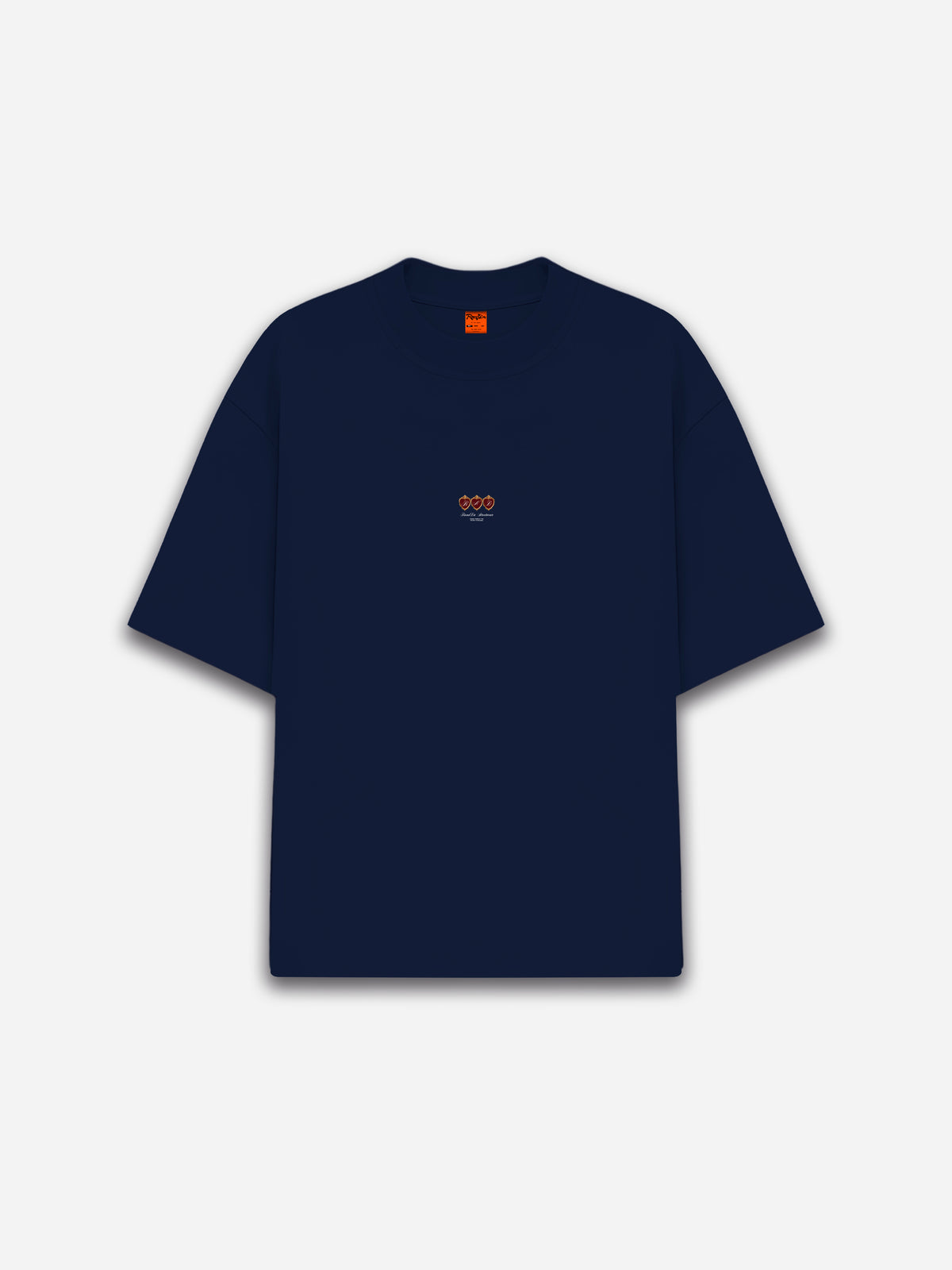 HEARTS NAVY TEE