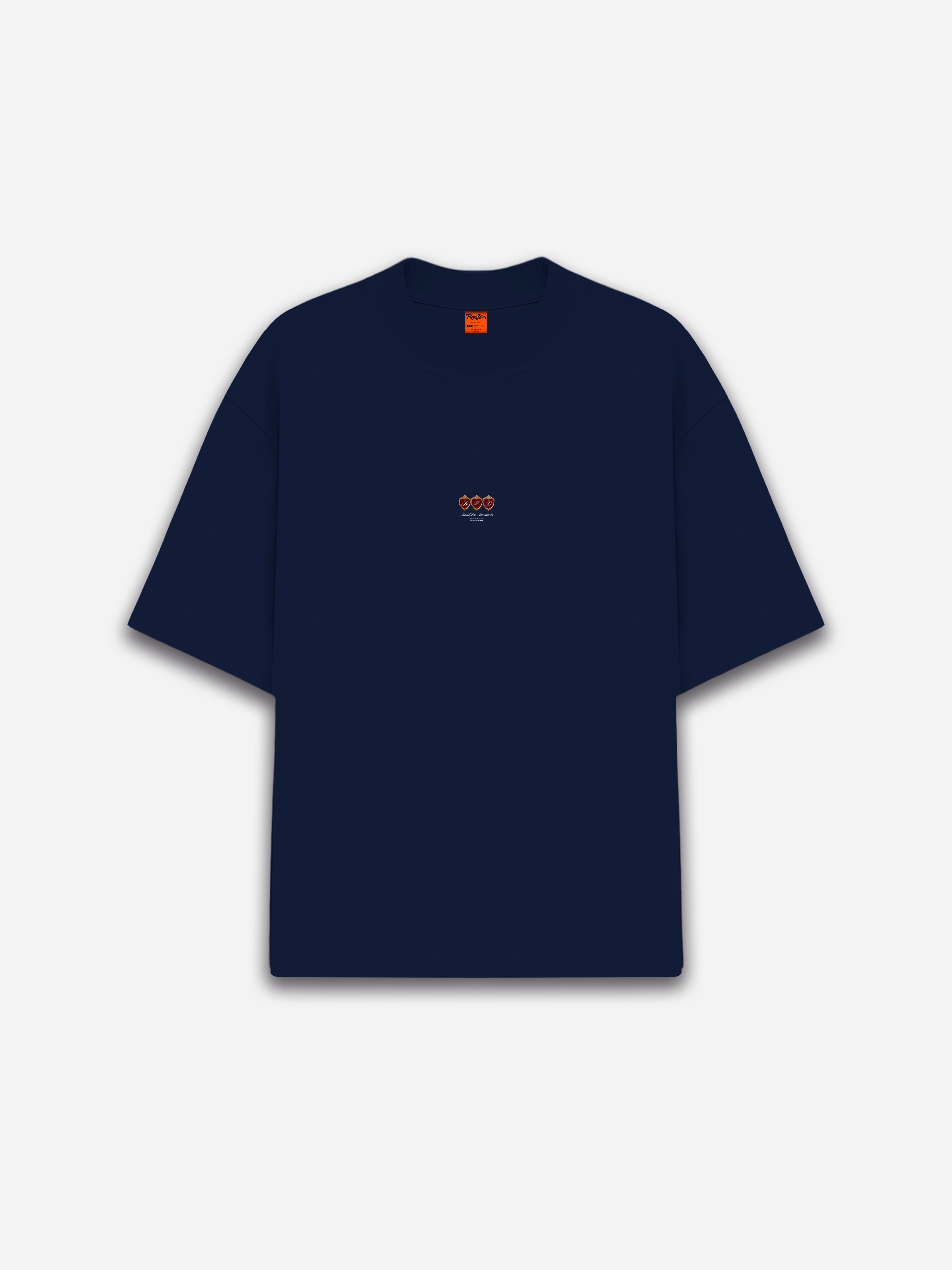HEARTS NAVY TEE
