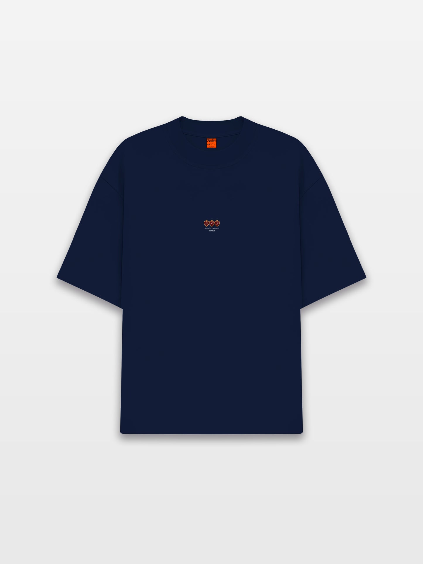 HEARTS NAVY TEE