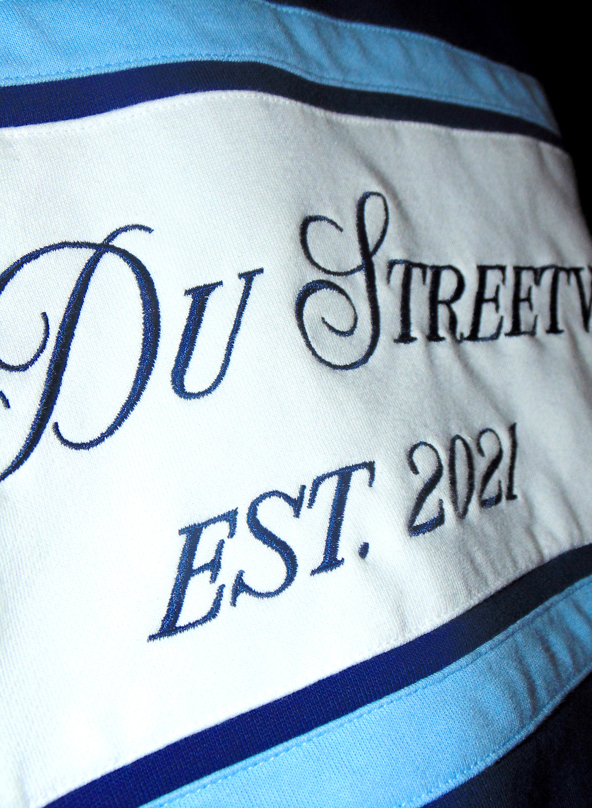 Big-Stripe Sweater Navy