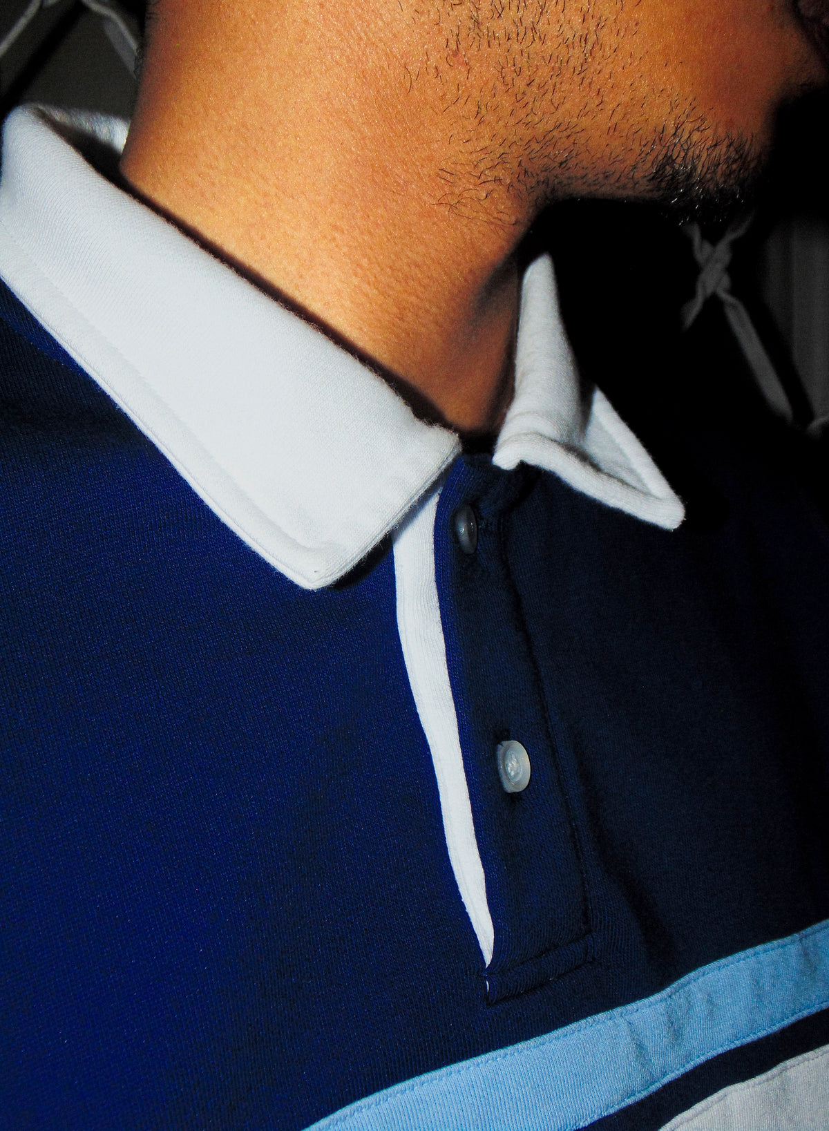 Big-Stripe Sweater Navy