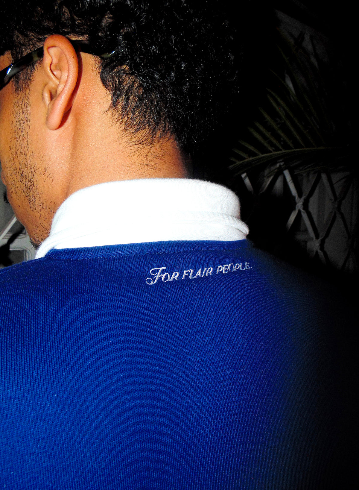 Big-Stripe Sweater Navy